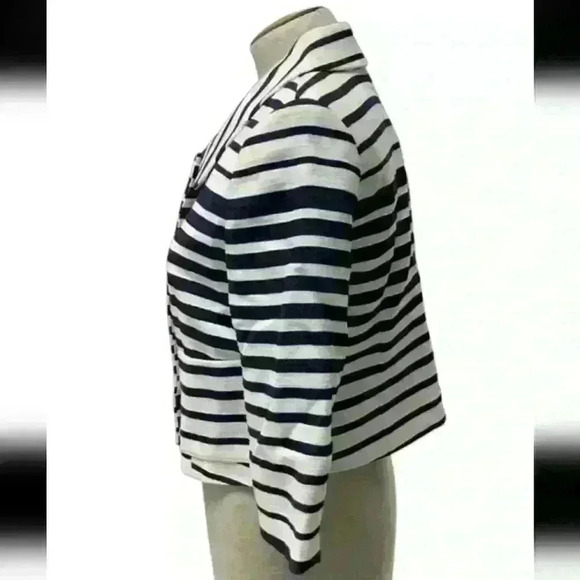 Brooks brothers 346 navy white blazer size 10 NWOT - Picture 3 of 15